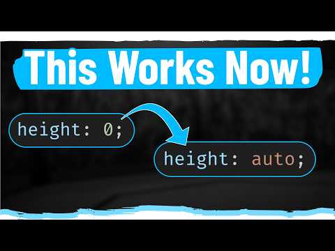 We Can Finally Animate height: auto; in CSS! [Video]