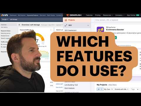 Semrush Vs. Ahrefs (How I Use These Tools In My SEO Process) [Video]