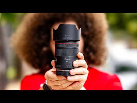 Canons FIRST Hybrid Prime Lens: RF 35mm 1.4L VCM REVIEW  Is It WORTH IT?! [Video]