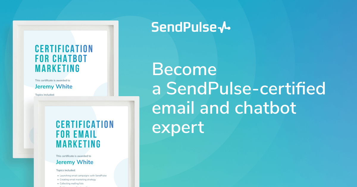 SendPulse certification | SendPulse [Video]