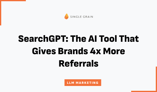 SearchGPT: The AI Tool That Gives Brands 4x More Referrals [Video]