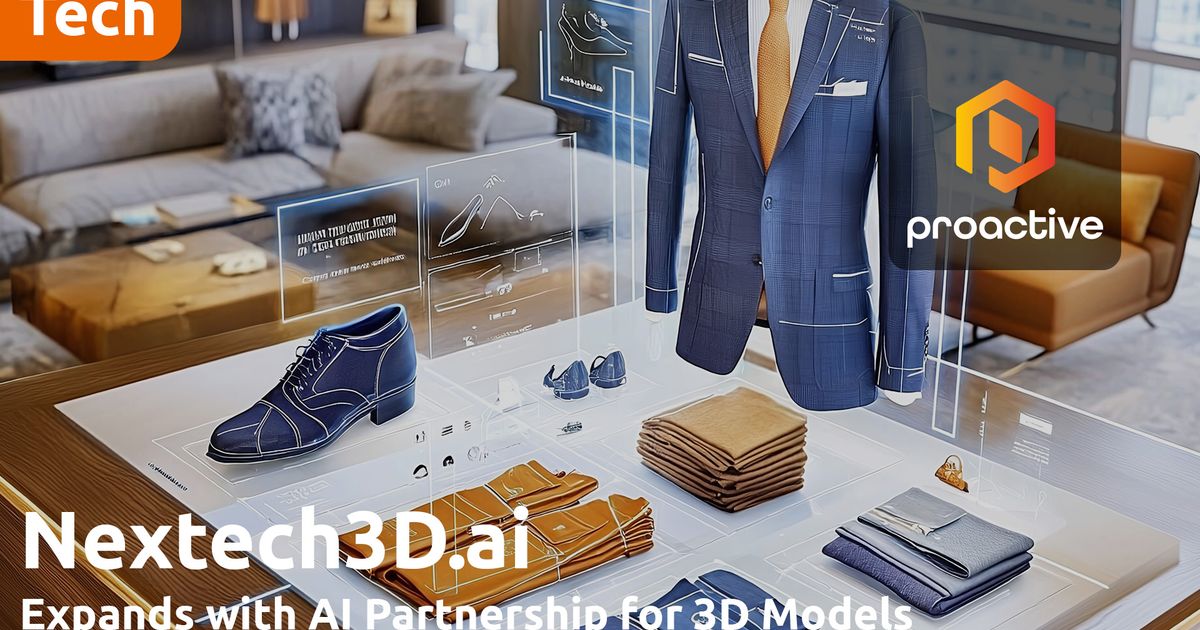 Nextech3D.ai partners with CSM.ai to revolutionize scalable 3D model creation [Video]