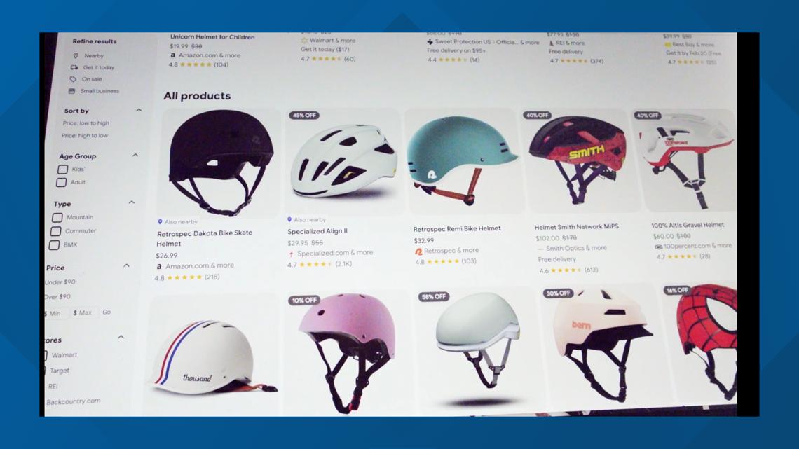 Bike helmets may be cheaper online, but not always safer [Video]