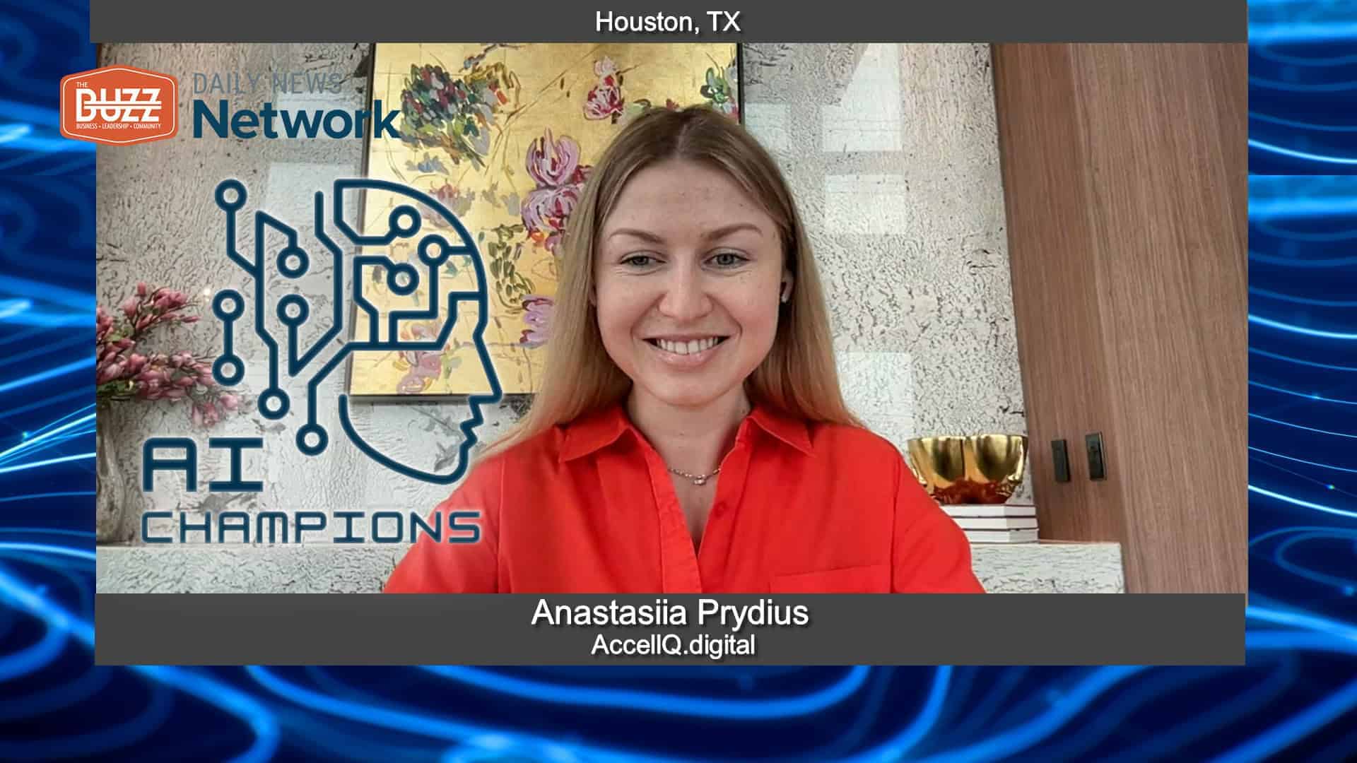 AI Champions with Anastasiia Prydius of AccelIQ.digital [Video]