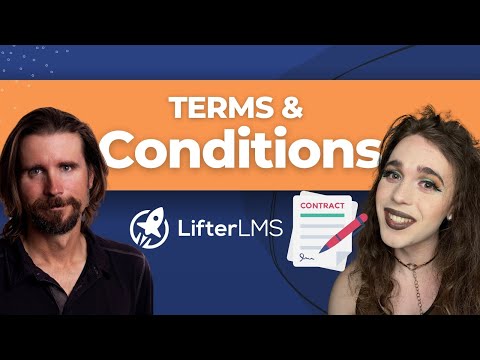 How to Create Terms & Conditions in LifterLMS [Video]