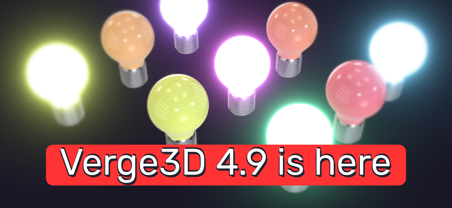 Export to HTML and more in Verge3D 4.9 [$] [Video]