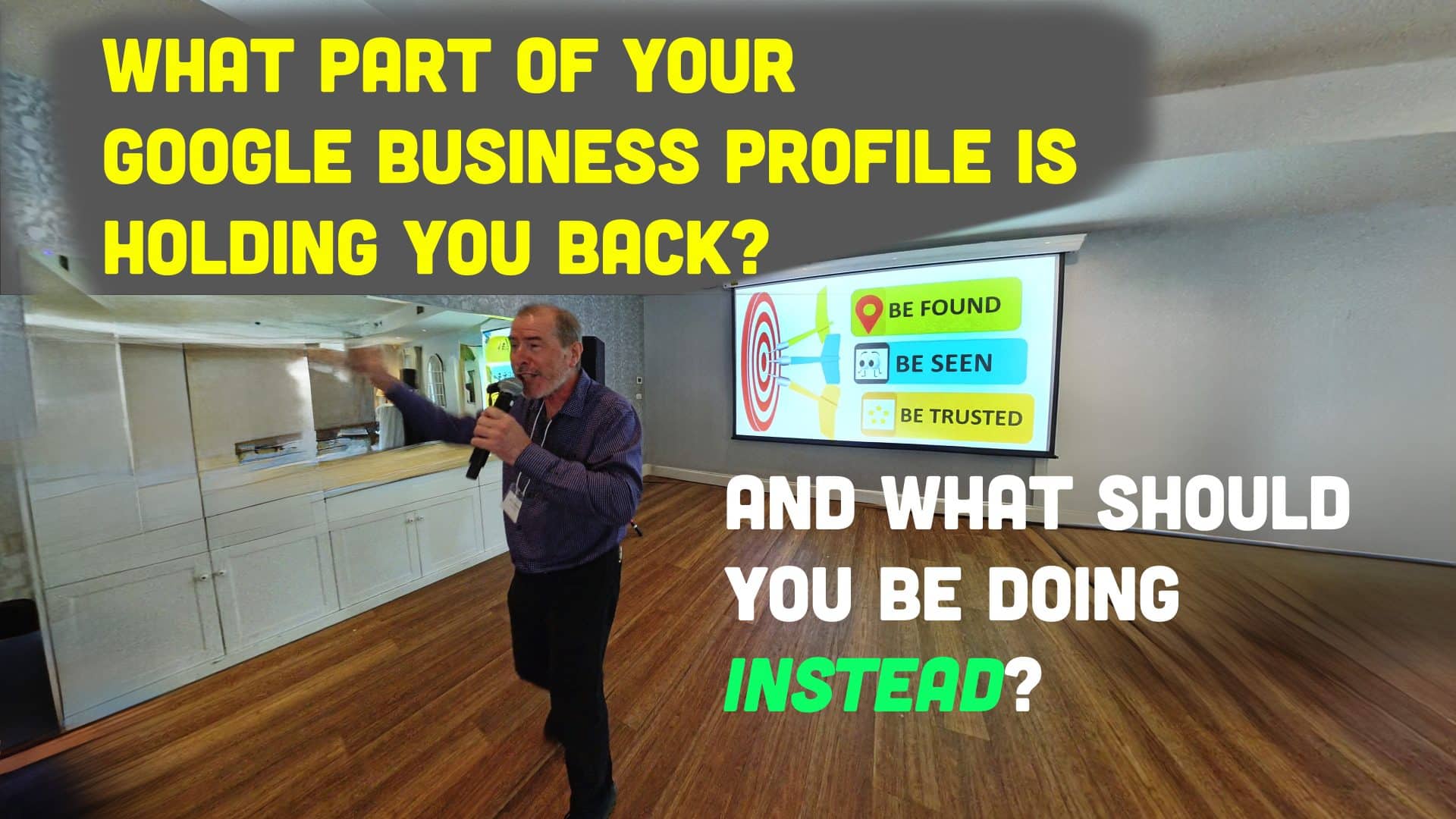 How to Optimise Your Google Business Profile - Keynote Presentation Video