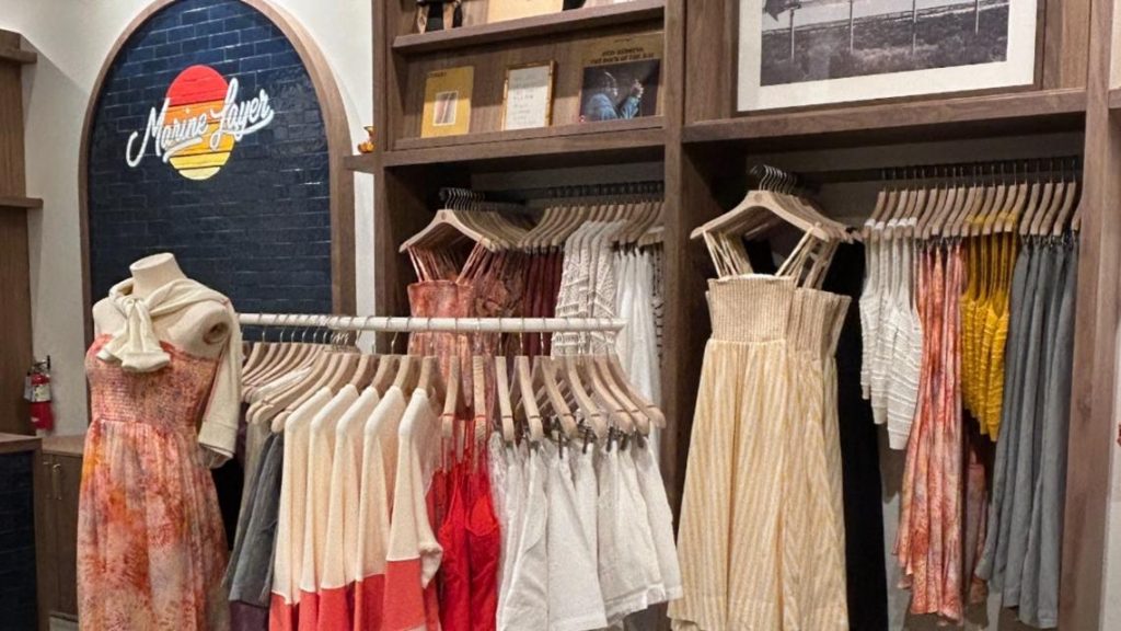 Marine Layer opens at Roseville's Westfield Galleria Mall