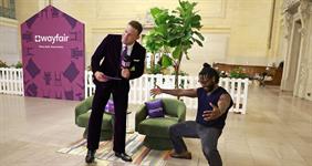 Wayfair and NBA star Blake Griffins chair squad bring the Wayborhood to consumers IRL