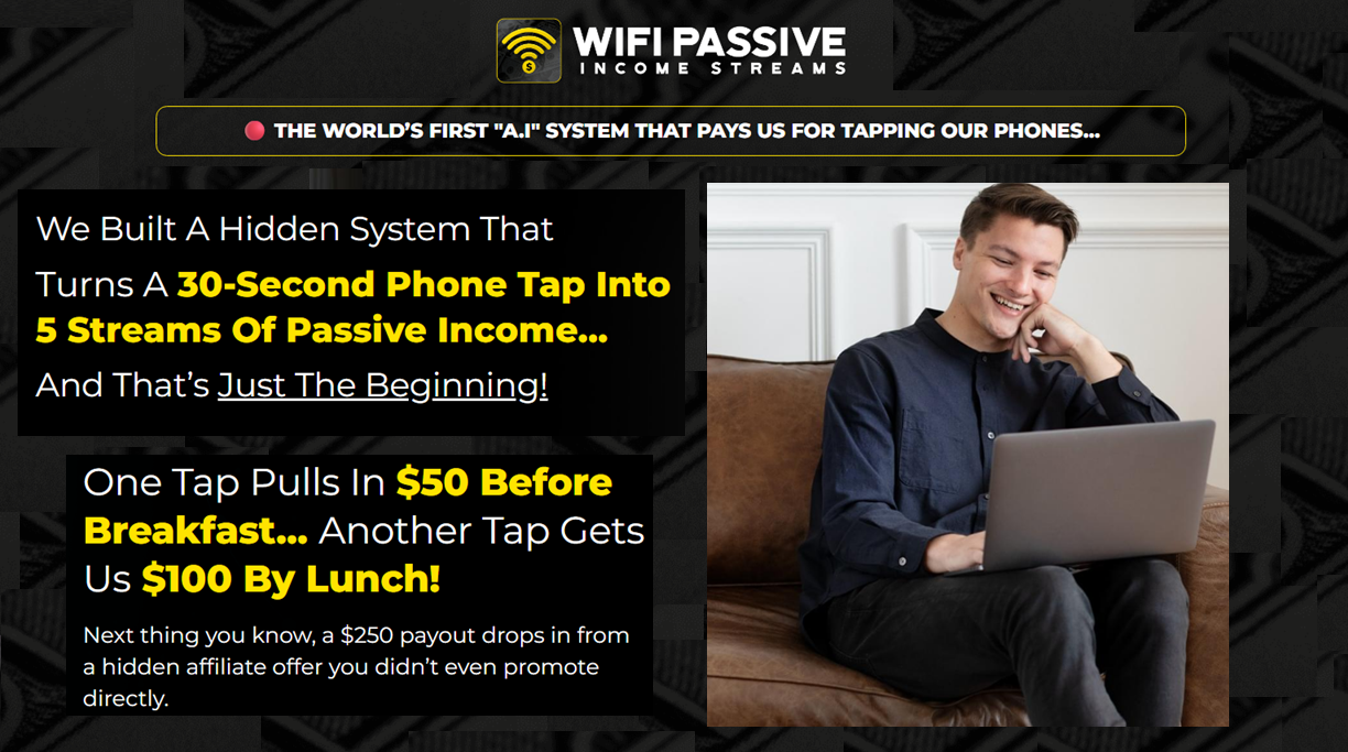 Let The WiFi Passive Builds While Your Phone Do The Heavy Lifting  Online Marketing Scoops [Video]