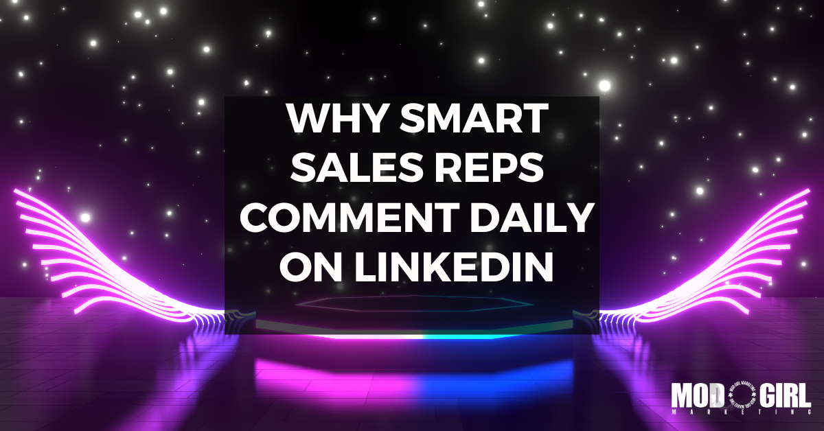 Why Smart Sales Reps Comment Daily On LinkedIn [Video]