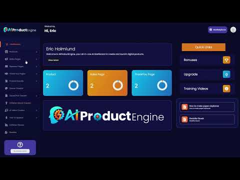 AI Product Engine The All-in-One AI Powered Digital Product Marketing Creation  Online Marketing Scoops